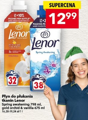 Płyn do płukania tkanin Lenor Spring awakening 798 ml, gold orchid & vanilla 675 ml promocja w LEWIATAN