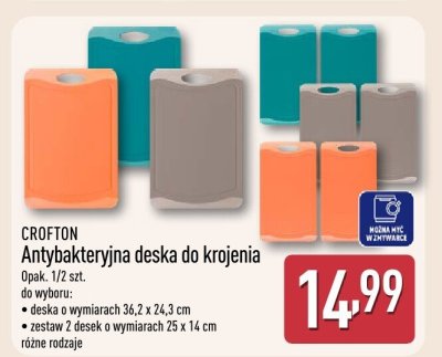 Deska do krojenia antybakteryjna CROFTON promocja w Aldi