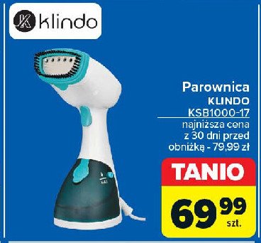 Parownica ksb1000-17 Klindo promocja w Carrefour Market