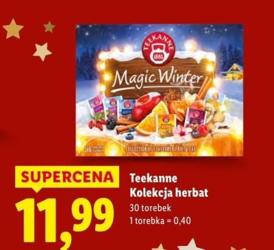 Kolekcja herbat promocja w Lidl