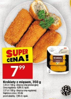 Krokiety z mięsem 350 g promocja w Twój Market