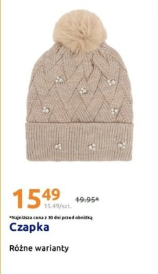 Czapka różne warianty promocja w Action