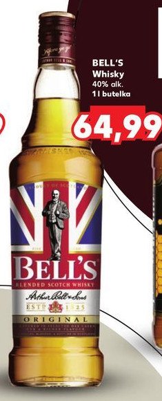 Whisky Bell's original promocja