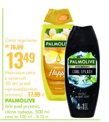Żel pod prysznic happy Palmolive aroma essence promocja w Super-Pharm