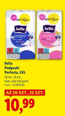 Podpaski Bella Perfecta XXL blue, rose lub green promocja w Lidl