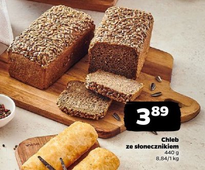 Chleb ze słonecznikiem promocja w Netto