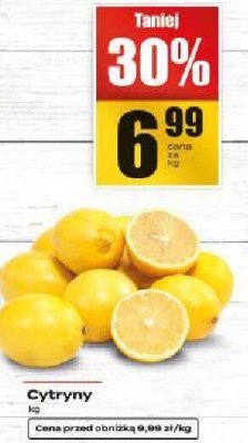 Cytryny Cytryny promocja w Supeco