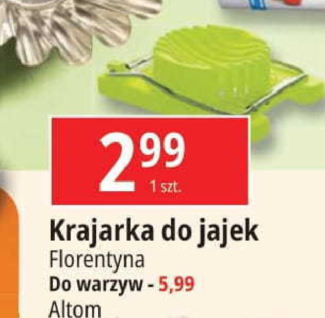 Krajarka do jajek Florentyna promocja