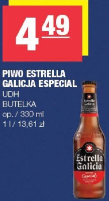 Piwo Estrella Galicja Especial promocja w SPAR