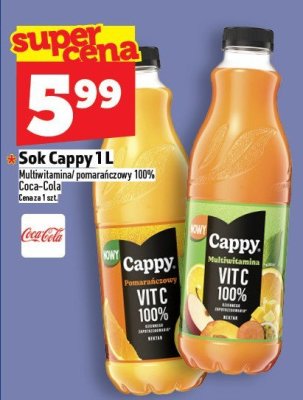 Sok Cappy 1L promocja w TOPAZ