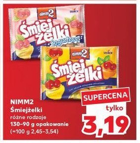 Żelki owocowo-jogurtowe Nimm2 śmiejżelki promocja