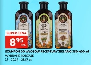 Szampon piwny Receptury zielarki promocja
