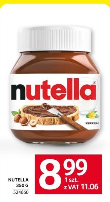 Krem Nutella promocja w Selgros