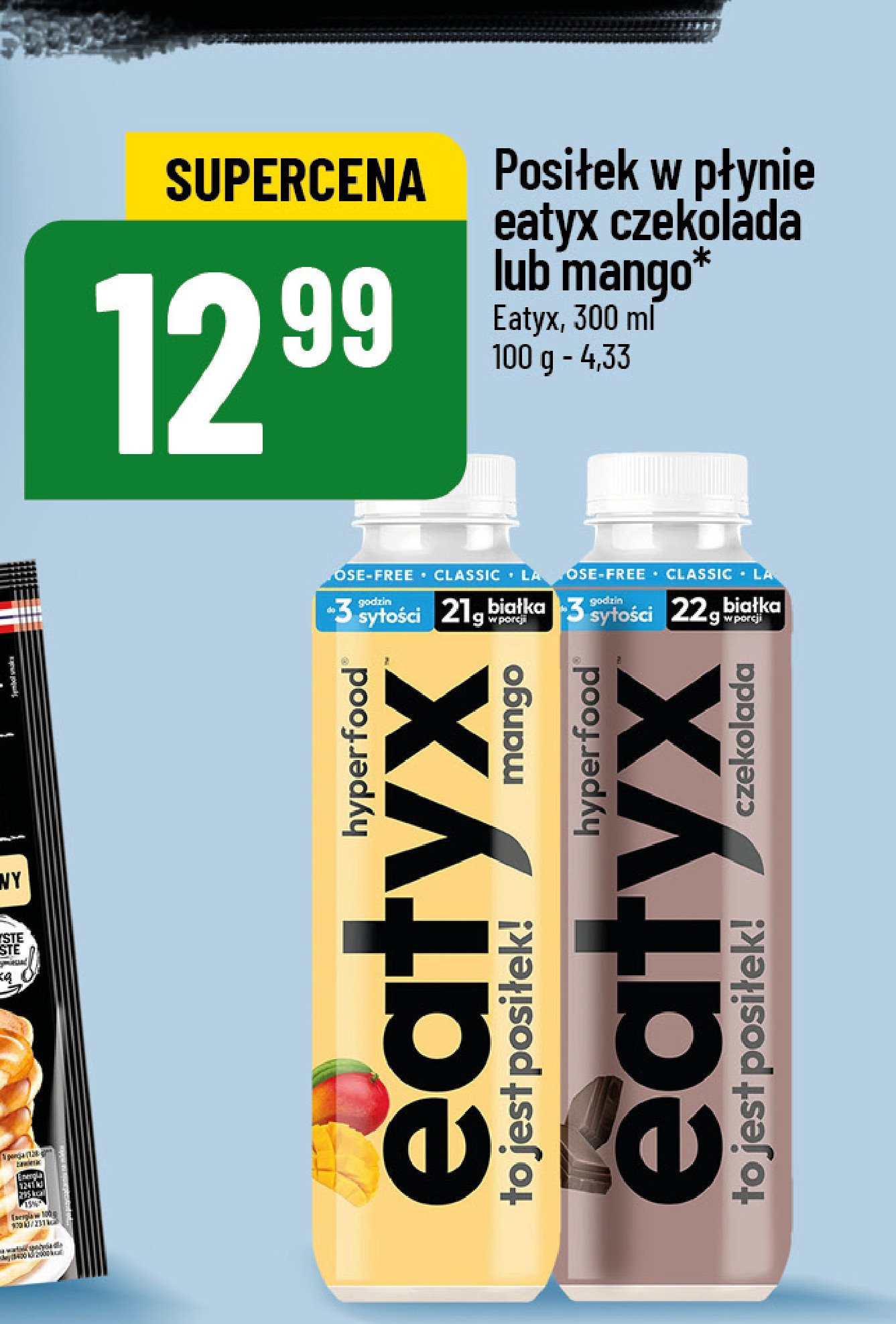 Napój mango bez laktozy Oshee eatyx promocja w POLOmarket