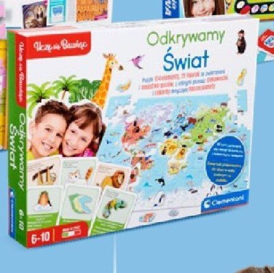 Gra edukacyjna: Odkrywamy Świat promocja w Netto