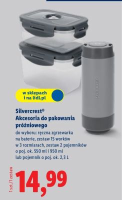 Akcesoria do pakowania próżniowego promocja w Lidl