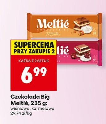 Czekolada Big wiśniowa promocja w Biedronka