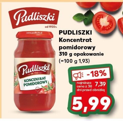Koncentrat pomidorowy  promocja w Kaufland