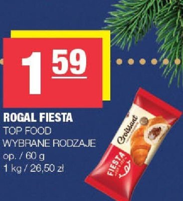 Rogal fiesta TOP FOOD wybrane rodzaje promocja w SPAR