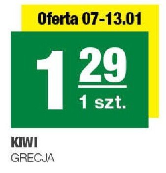 Kiwi Grecja promocja w SPAR