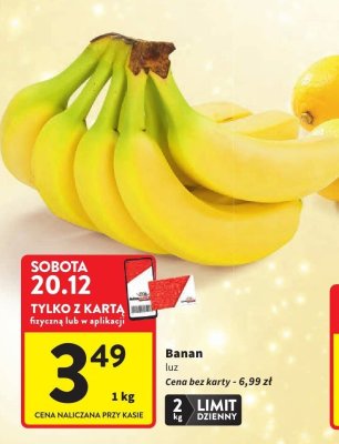 Banan luz promocja w Intermarche