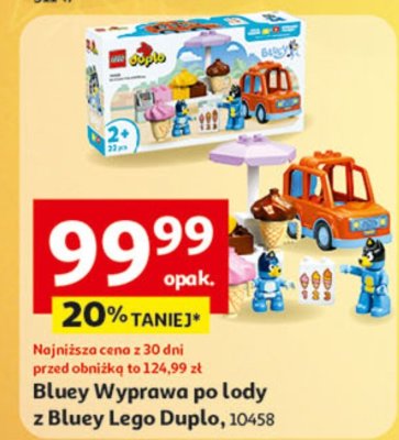 Bluey Wyprawa po lody z Bluey Lego Duplo, 10458 promocja w Auchan