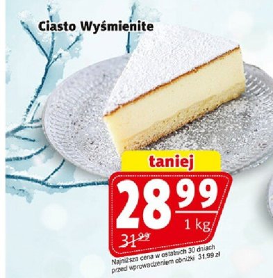 Ciasto Ciasto Wyśmienite Cukiernia ŁASUCH promocja w Prim Market