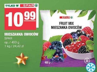 Mieszanka owoców Fruit Mix SPAR promocja w SPAR