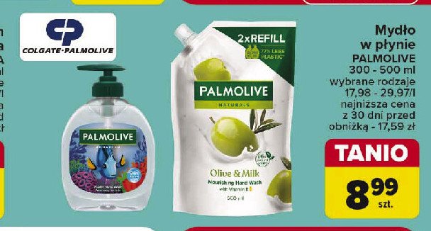 Mydło w płynie z rybką Palmolive aquarium promocja