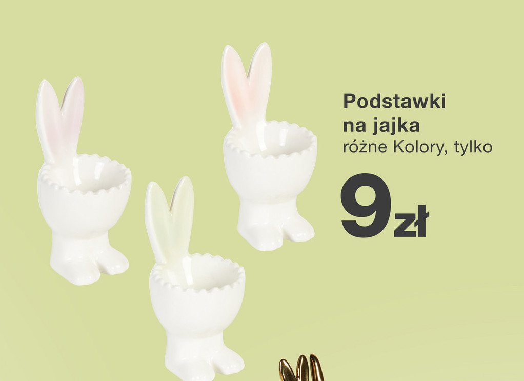 Podstawki na jajka promocja w KiK