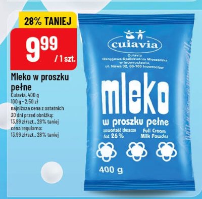 Mleko w proszku pełne promocja w POLOmarket