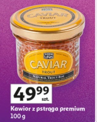 Kawior z pstrąga premium promocja w Auchan