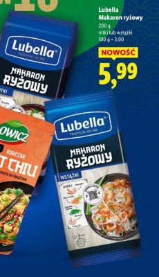 Makaron ryżowy nitki  promocja w Lidl