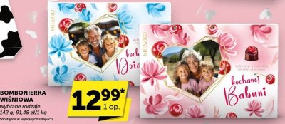 Bombonierka wiśniowa promocja w Euro Sklep