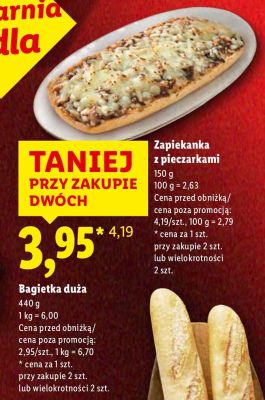 Bagietka duża promocja w Lidl