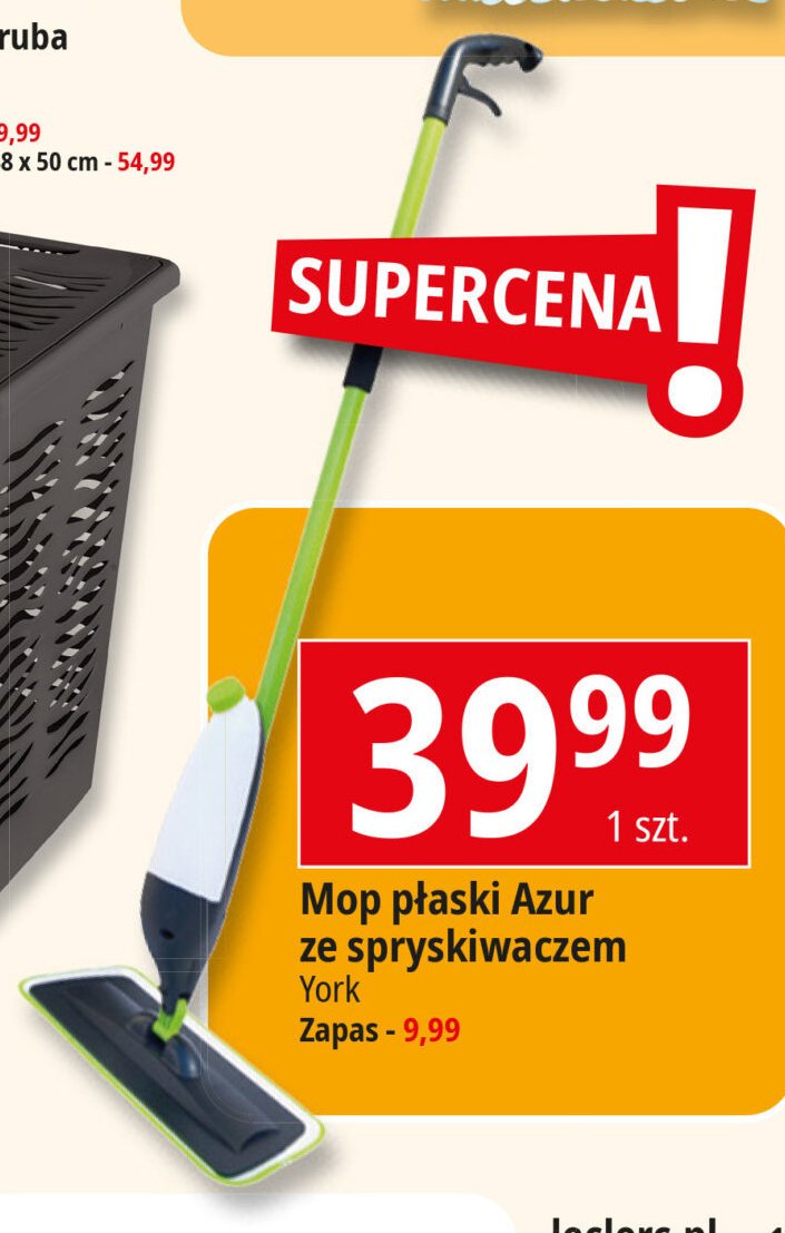 Zapas do mopa ze spryskiwaczem York promocja