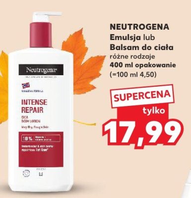 Emulsja do ciała różne rodzaje promocja w Kaufland