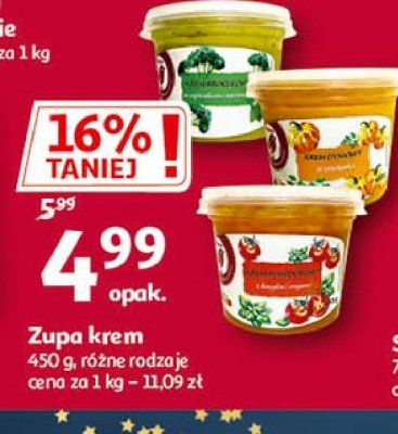 Zupa krem pomidory Auchan promocja