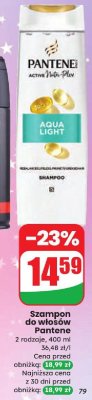 Szampon do włosów Pantene 2 rodzaje, 400 ml promocja w Dino
