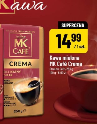 Kawa mielona MK Café Crema promocja w POLOmarket