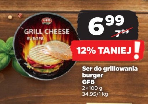 Ser grillowy burger promocja