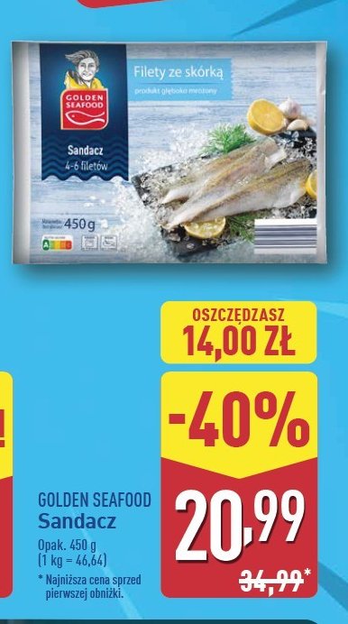 Filet z sandacza Golden seafood promocja