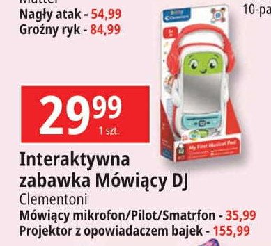 Zestaw dla ma艂ego dj-a Clementoni promocja