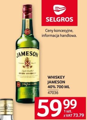 Whisky promocja w Selgros