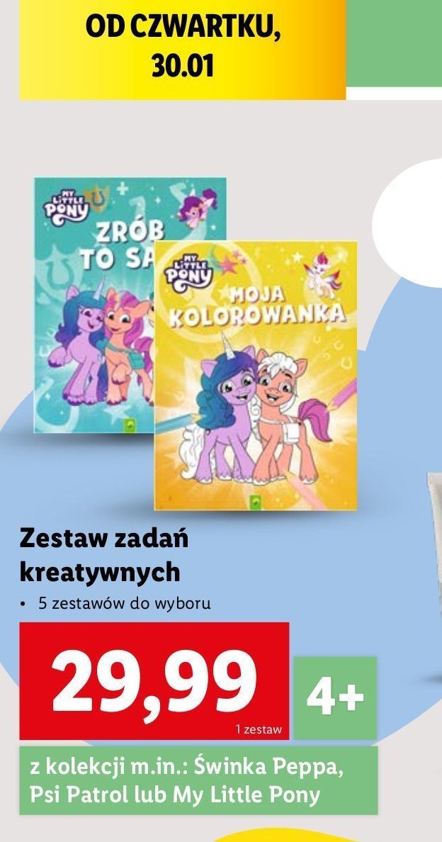 My little pony - moja kolorowanka promocja