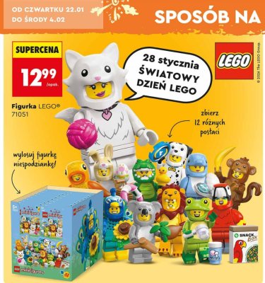 Figurka LEGO® 71051 promocja w Biedronka