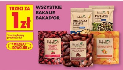 Bakalie Bakad'Or - wszystkie rodzaje promocja w Biedronka