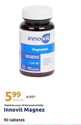 Suplement diety Magnez, 90 tabletek promocja w Action
