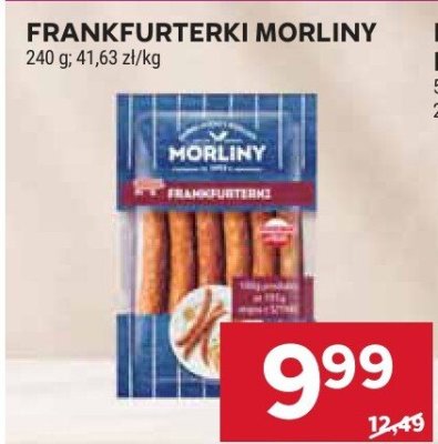 Frankfurterki Morliny promocja w Stokrotka