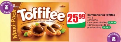 Bombonierka Toffifee promocja w Dino